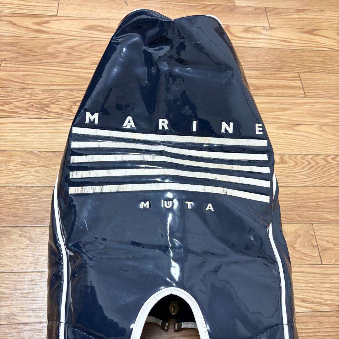 ムータキャディバッグ　エナメル素材mutaスタンド型