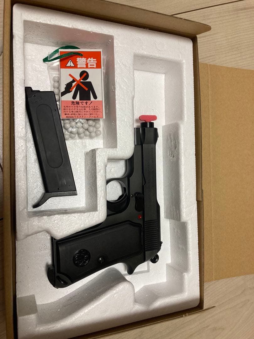 ＷＡ　ウエスタンアームズ 　ベレッタ　Ｍ１９３４　 カーボンブラック　ＨＷ