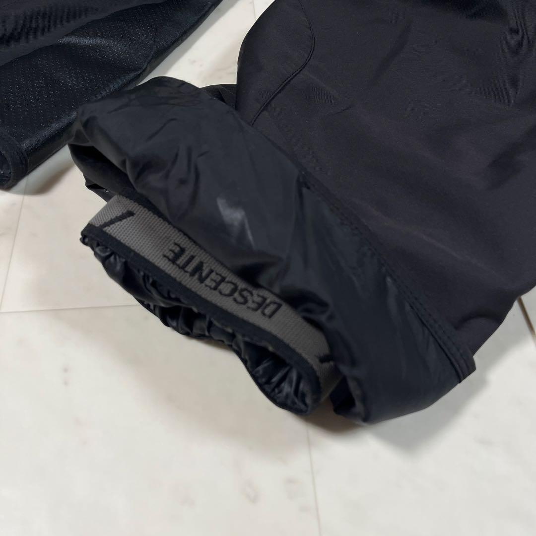 DESCENTE スキーウエア メンズ L ウエア上下 ムーヴスポーツ 赤