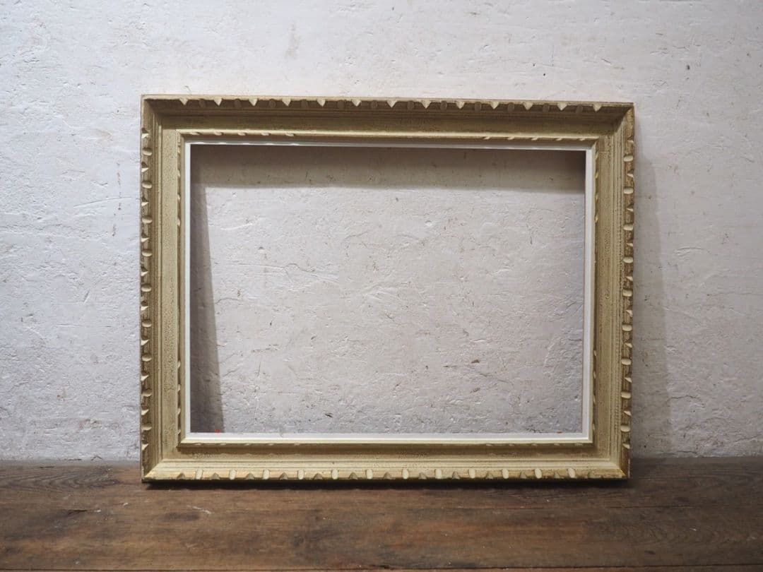 1251 レトロな額縁　P20　アートフレーム　油彩　水彩　画材　ビンテージ