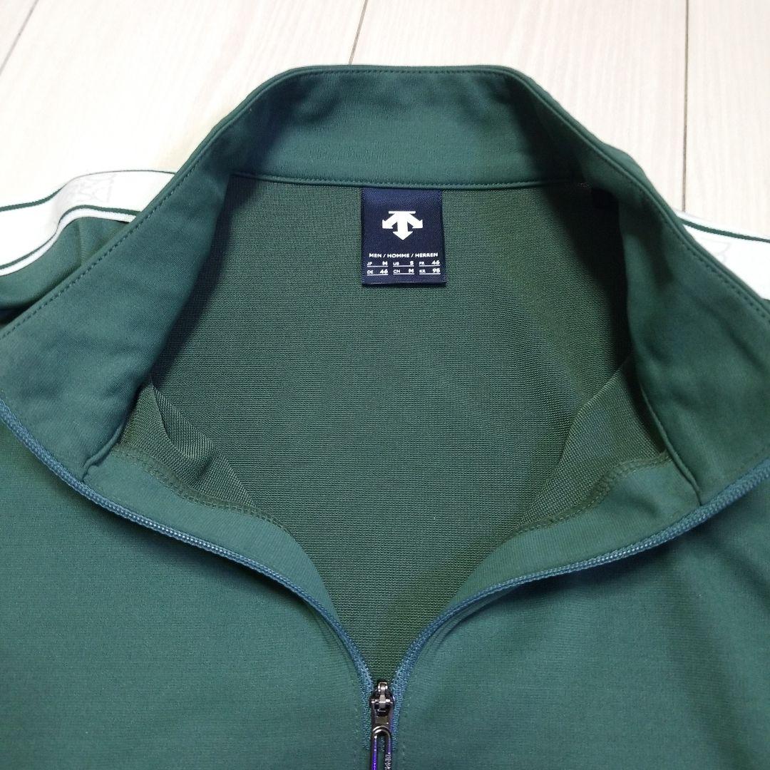 【入手困難】デサントゴルフ スタンド ハーフジップ ストレッチ シャツ M