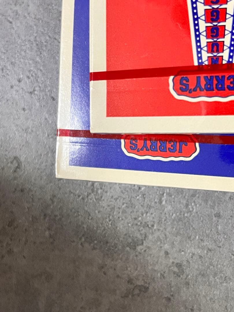 Jerry's nugget 本物　赤青1個づつ　ジェリーズナゲット　トランプ