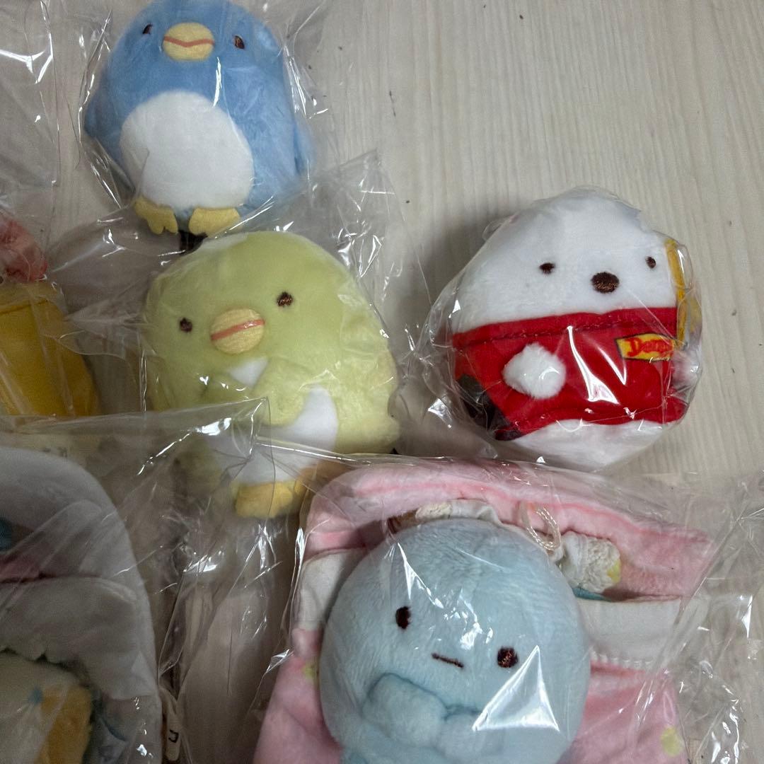 すみっコぐらし　15点　てのりぬいぐるみ　中古