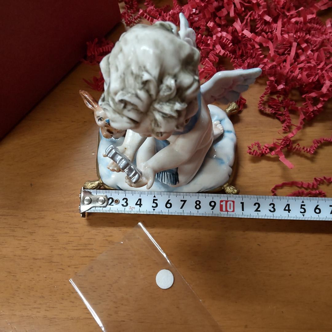 イタリア　エンゼル　飾りもの　置き物　冬