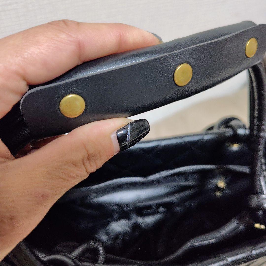♡CHANEL♡ 黒 レザートートバッグ キルティング✨美品✨