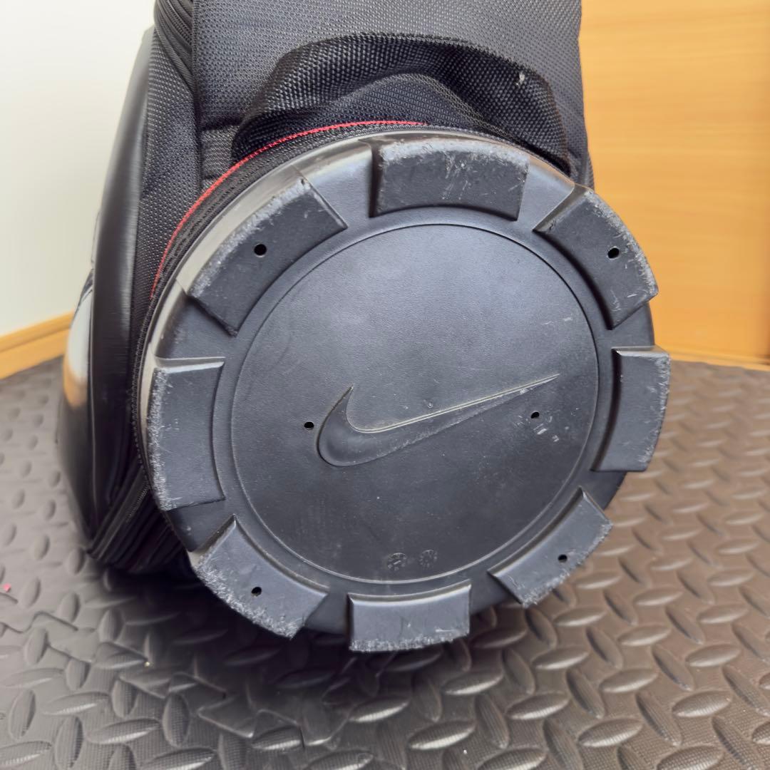 NIKE GOLF キャディバッグ 6分割 ブラック フード付き メンズ向け