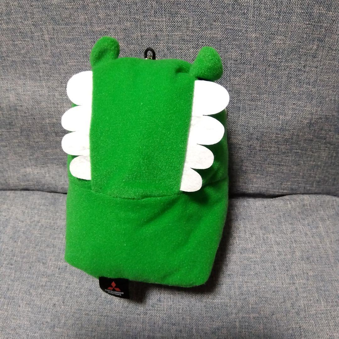 【希少品・非売品】デリ丸　ご当地　福井県　恐竜　三菱自動車　ぬいぐるみ