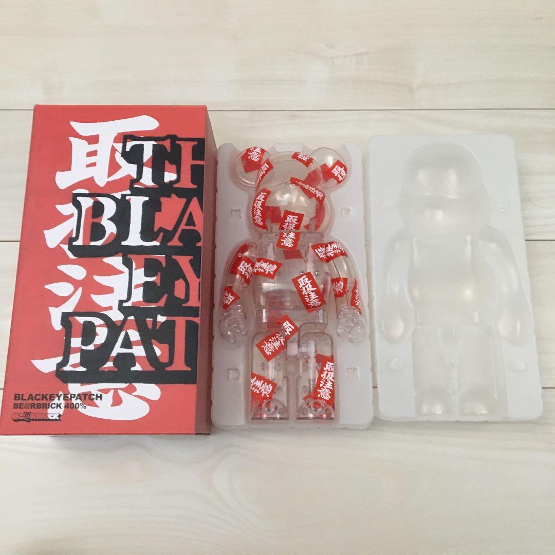 ベアブリック 400% 取扱注意　スケルトンタイプ　即完売品‼️