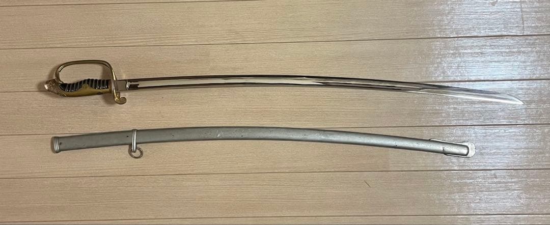 模造刀　美術刀　サーベル　指揮刀　時代武具　B017