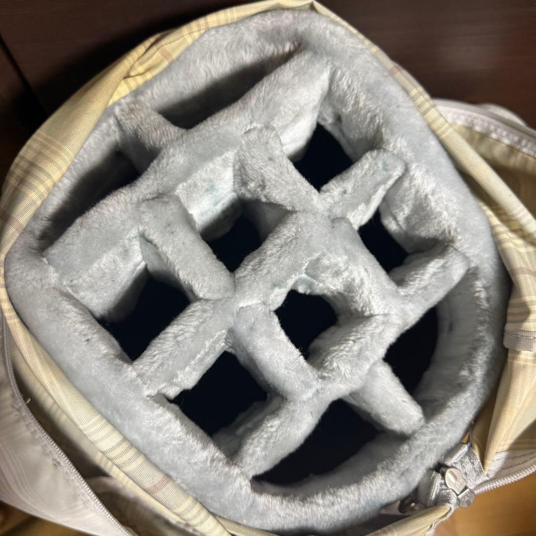 Nike golf キャディバッグ ゴルフバッグ チェック柄