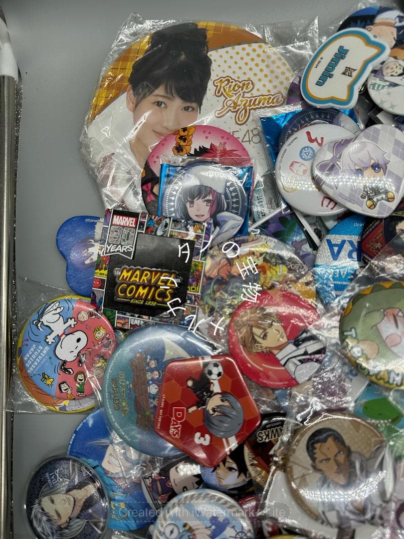 正規品 アニメ マンガ バラエティ 缶バッジ 約300点 まとめ売り