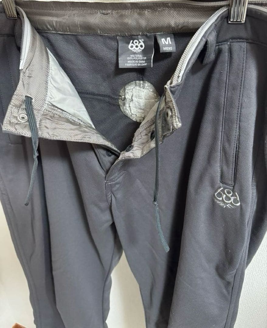 686 スノーボードウェア 上下 インナー&パスケース付