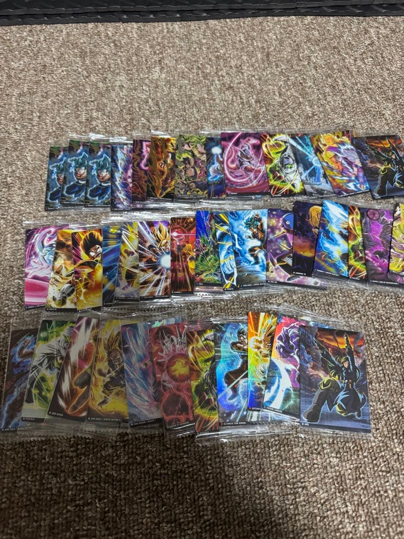 【280枚以上】ウエハースカードまとめワンピース、呪術、鬼滅、ドラゴンボール他