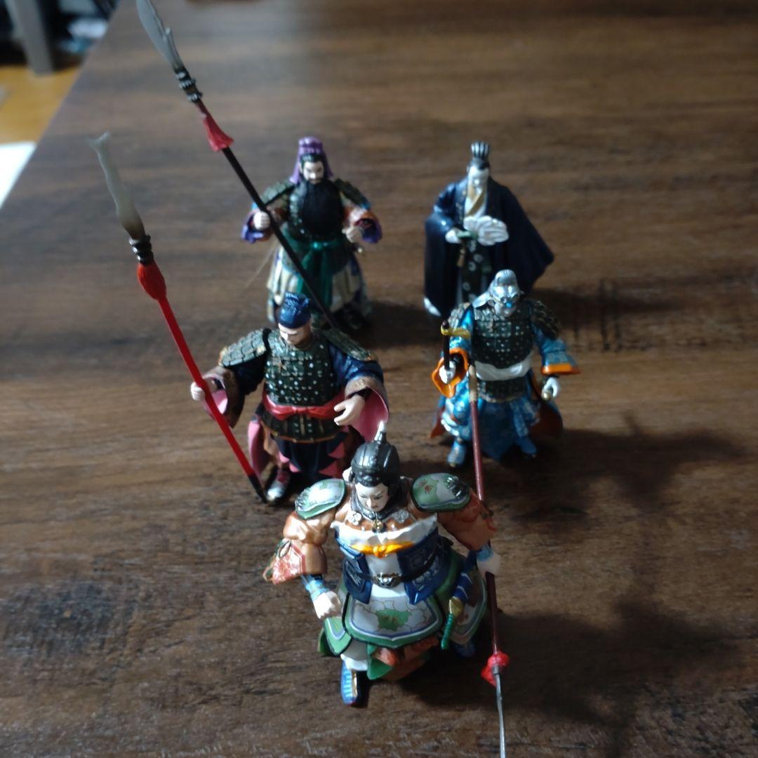 海洋堂 三国志 第壱集5体 第弐集5体