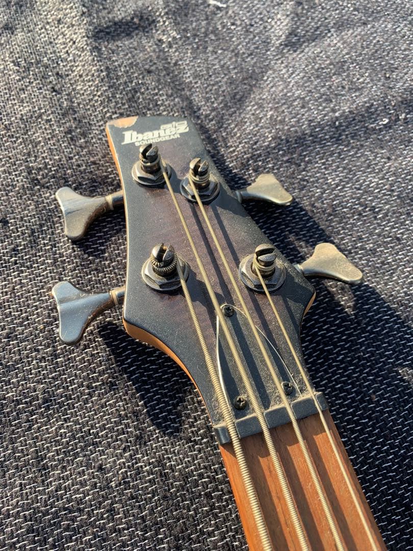 中古アイバニーズIbanez GioジオGSR450エレキベース ブラックグレー