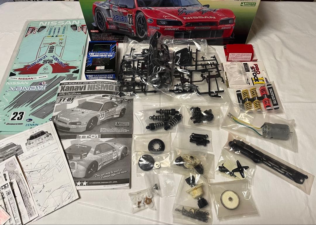 TAMIYA ザナヴィ ニスモ GT-R / FUTABA プロポ