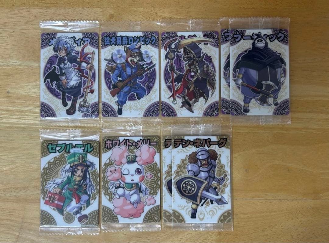 神羅万象チョコ　まとめ売り　第一章　第二章　第三章　王我羅旋の章　ゼクス　初期