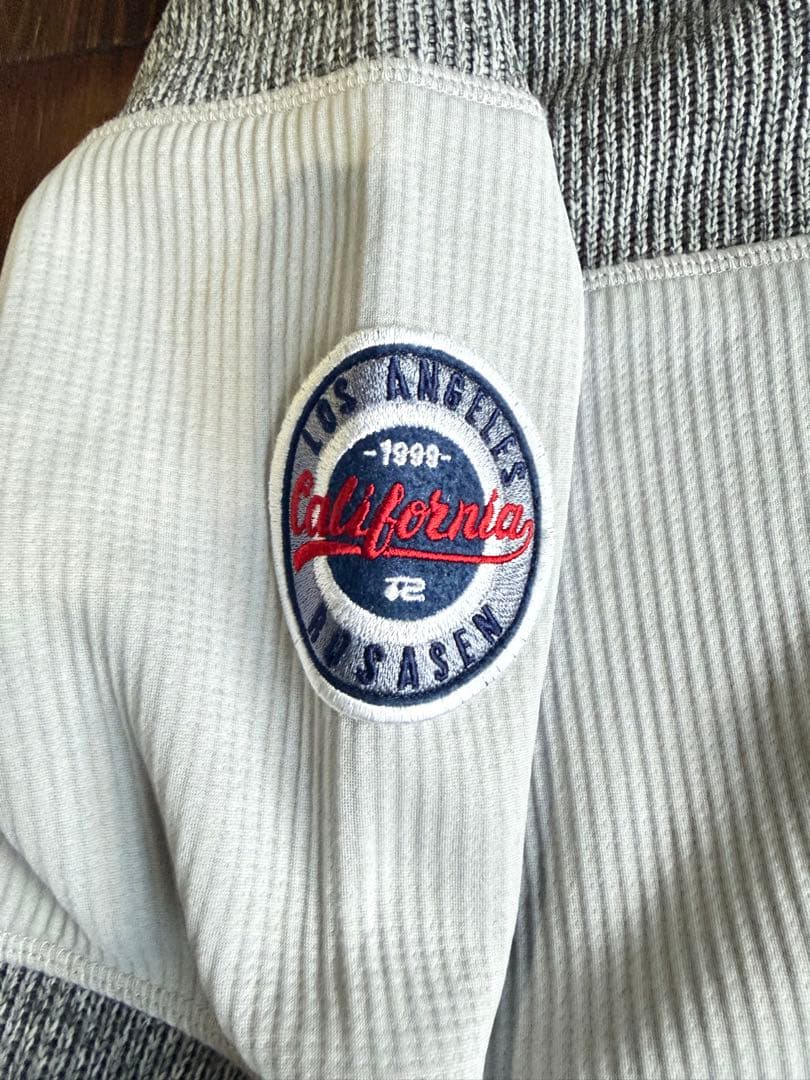 【美品】Rosasen（ロサーセン）切替ニットジャケット　メンズ Lサイズ