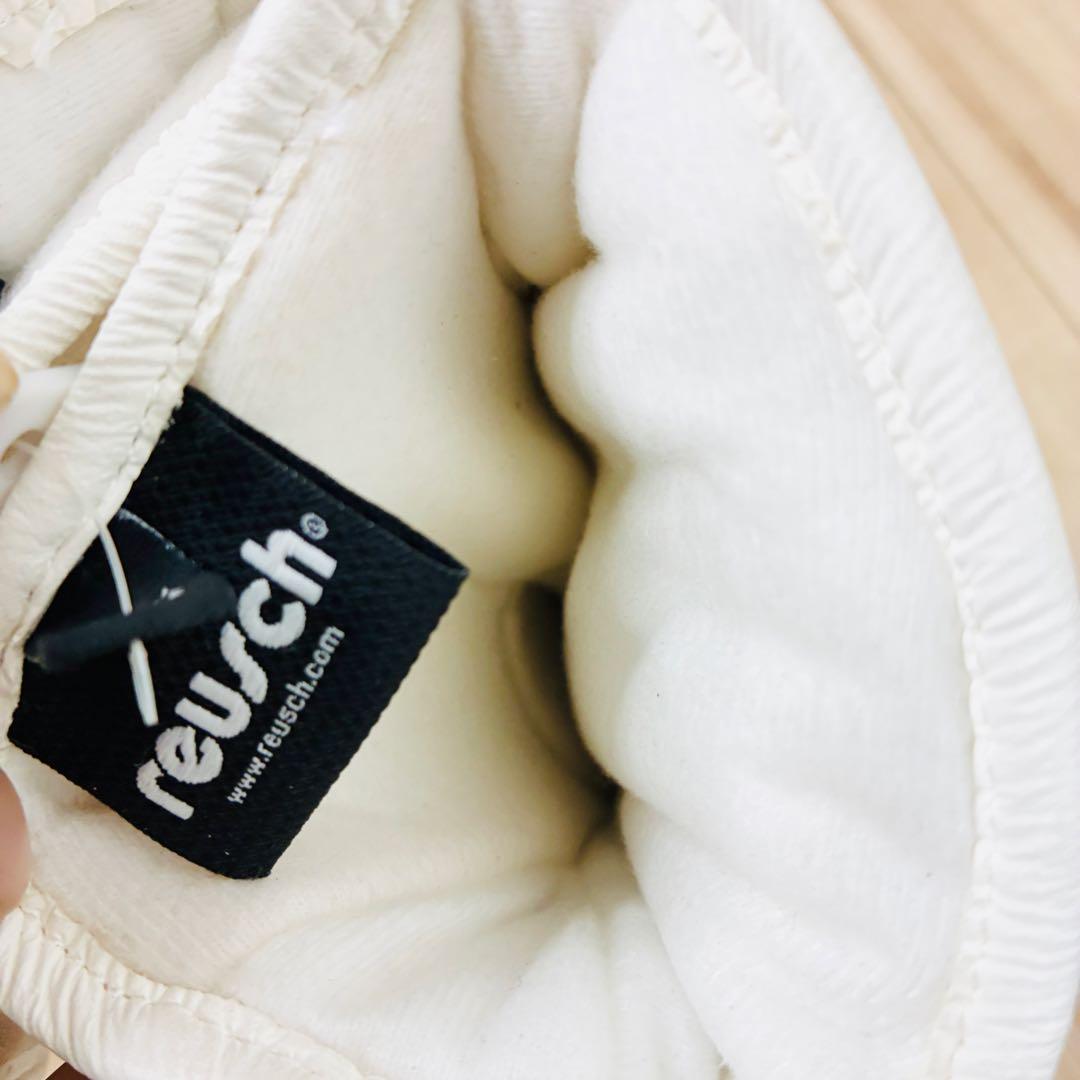 reusch ロイシュ　RS ホワイトスキーグローブ 7½