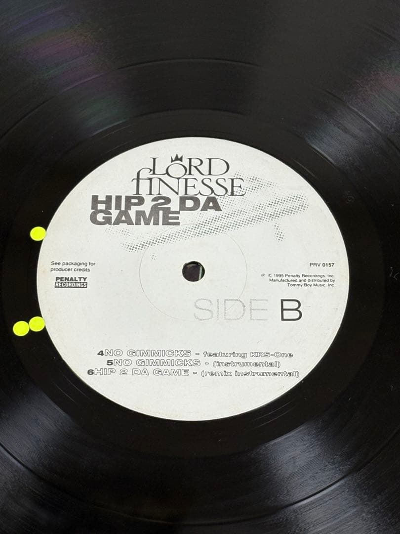 LORD FINESSE HIP 2 DA GAME レコード
