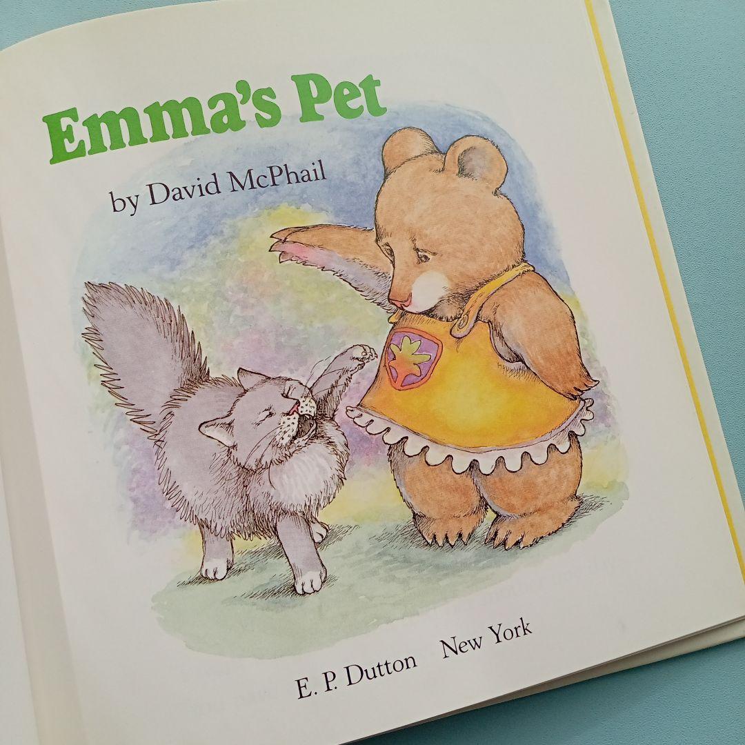 【匿名配送】Emma's Pet　デイビット・M・マクファイル　絵本　洋書　英語
