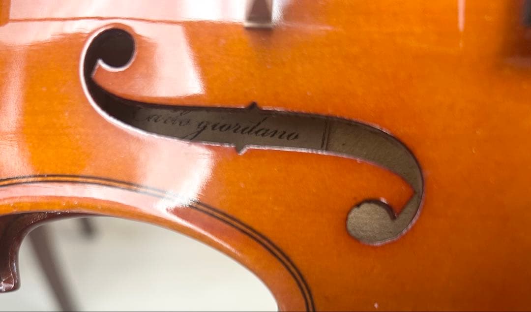 1/8 バイオリン 本体とケースセット