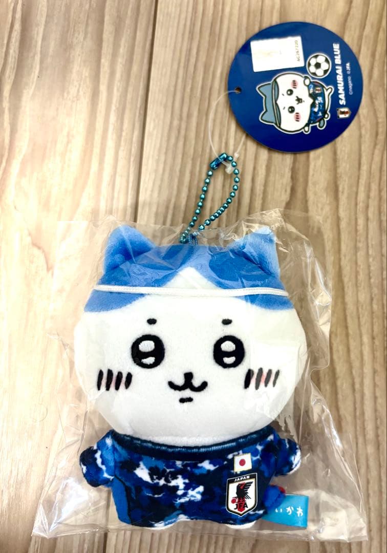 新品 ちいかわ ぷちミニマスコット サッカー 日本代表ver ハチワレ 正規品