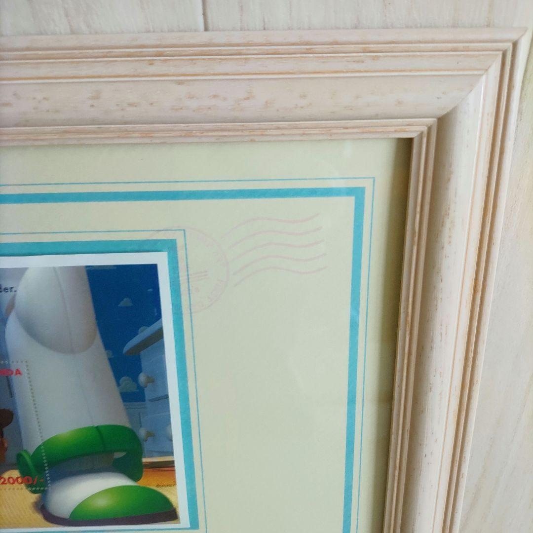 ◼️トイストーリー◼️スタンプアートギャラリー コレクション説明書木製額　美術品