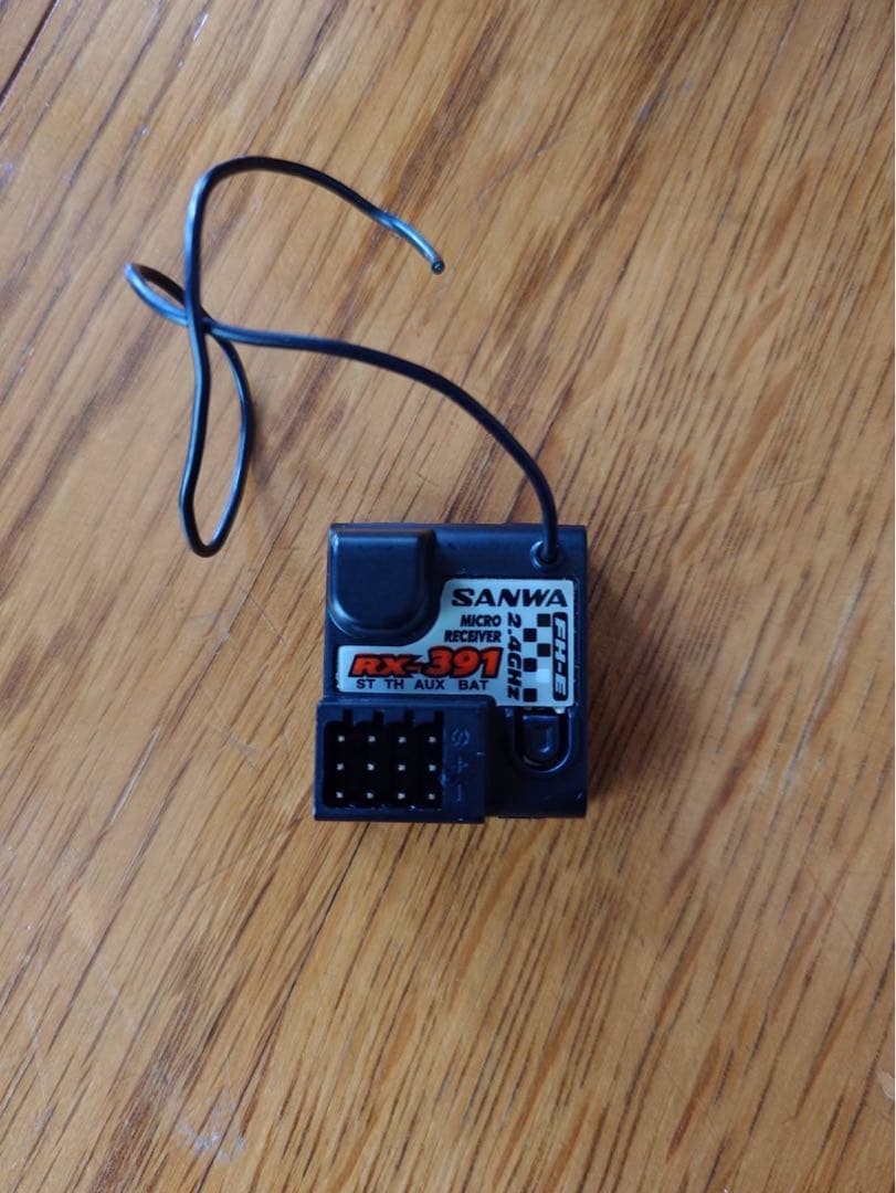 サンワ ＭＸ-6 プロポ 受信機 アンプ サーボ モーター のセット