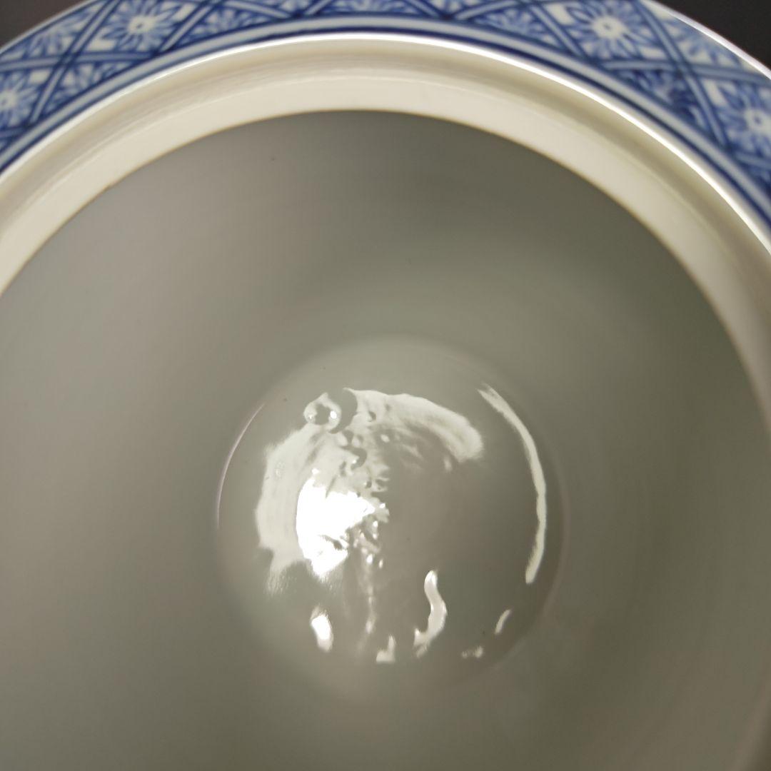 イ863 水指『平安　京峰造』『染付金襴手　水指　共箱』茶道具