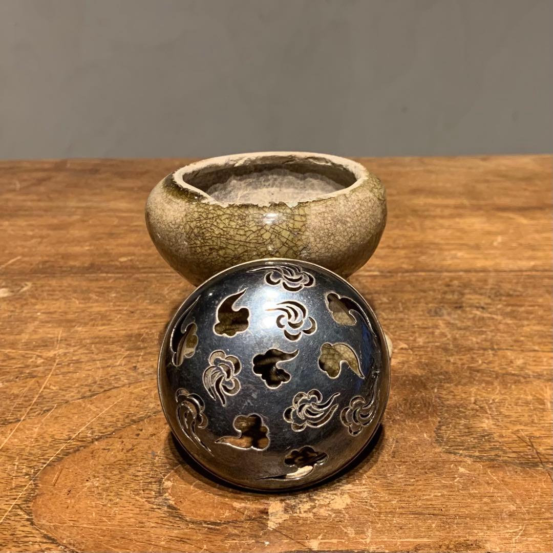 古瀬戸 瓶子 残欠 香炉 酒器 古美術 古道具 アンティーク