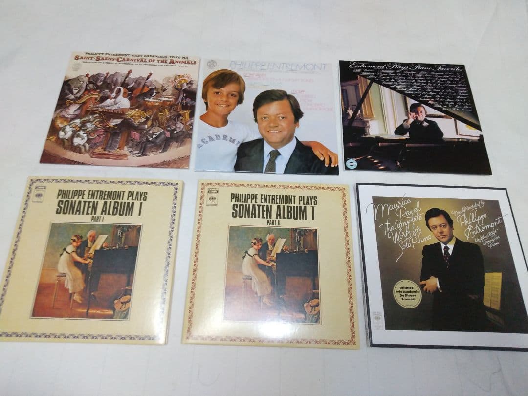 34枚組 PHILIPPE ENTREMONT PIANO SOLO