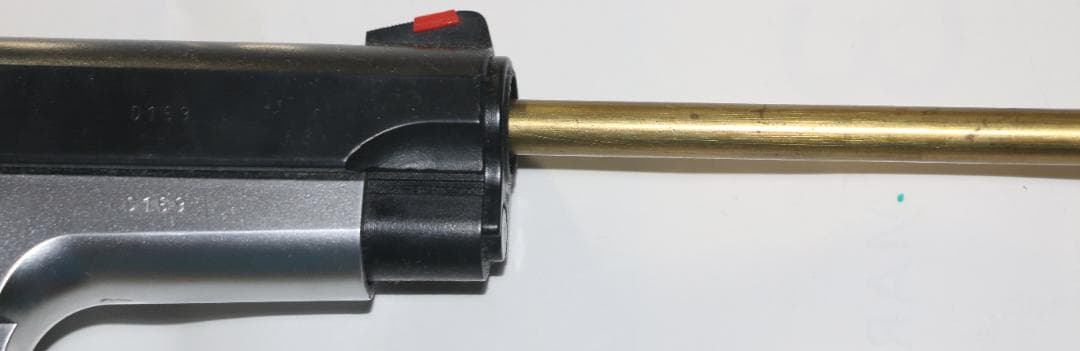 MGC製　ABS樹脂S＆W　M459ガスガン　フレームシルバー消音器付き　合法品