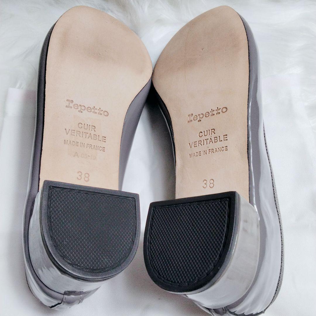美品♪ repetto レペット カミーユ バレエシューズ エナメル 保存袋付