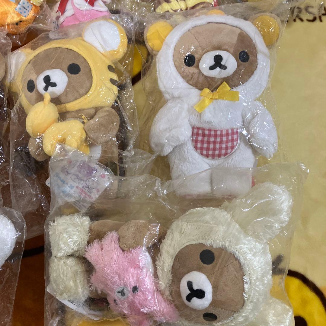 リラックマ　ぬいぐるみ　まとめ売り　コリラックマ　コグマ　キイロイトリ