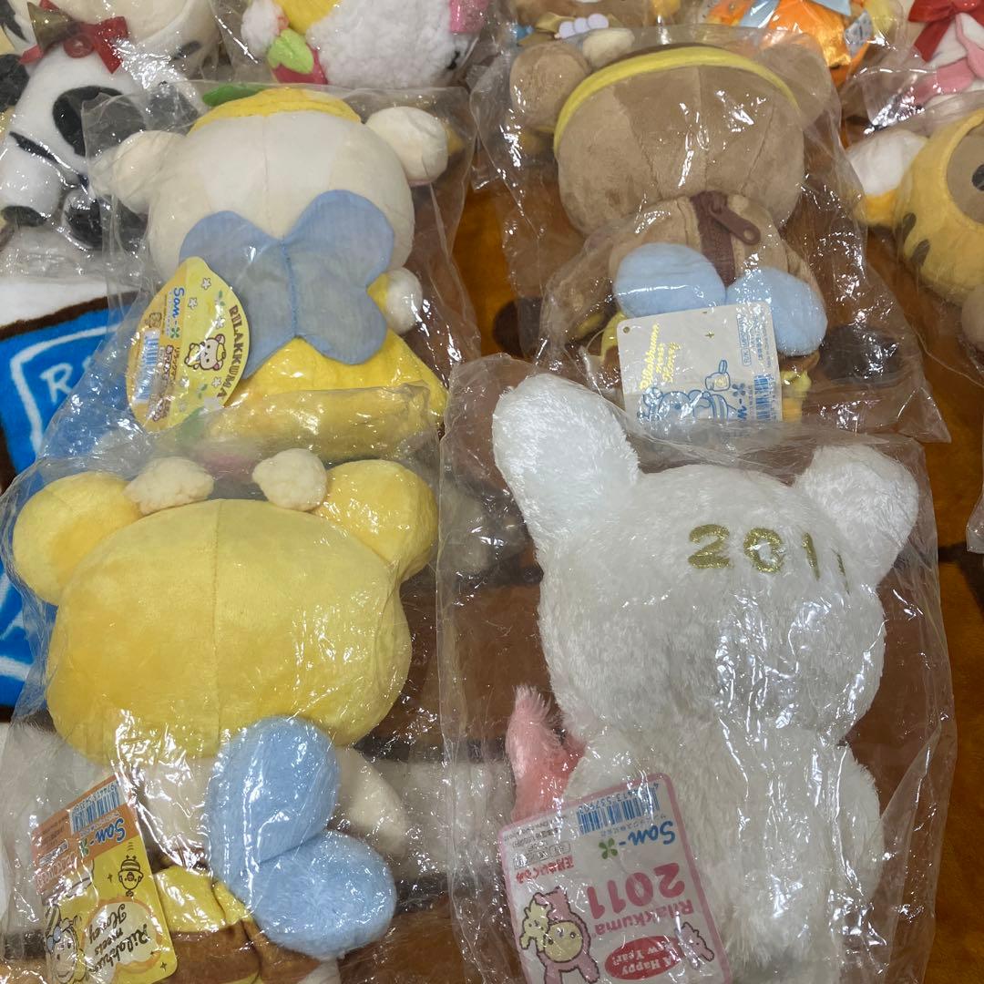 リラックマ　ぬいぐるみ　まとめ売り　コリラックマ　コグマ　キイロイトリ