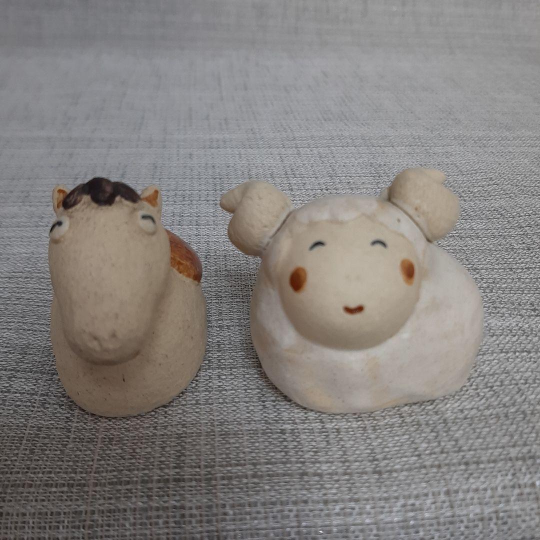 お値下げ中！十二支飾り サバイディー 羽田桂子 常滑焼 干支 陶器 コンパクト