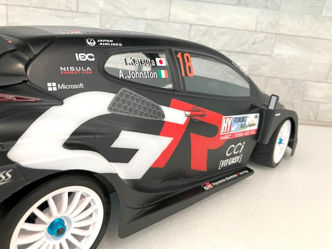 【any4382538w478b】タミヤRCボディ　ヤリス　WRC2024