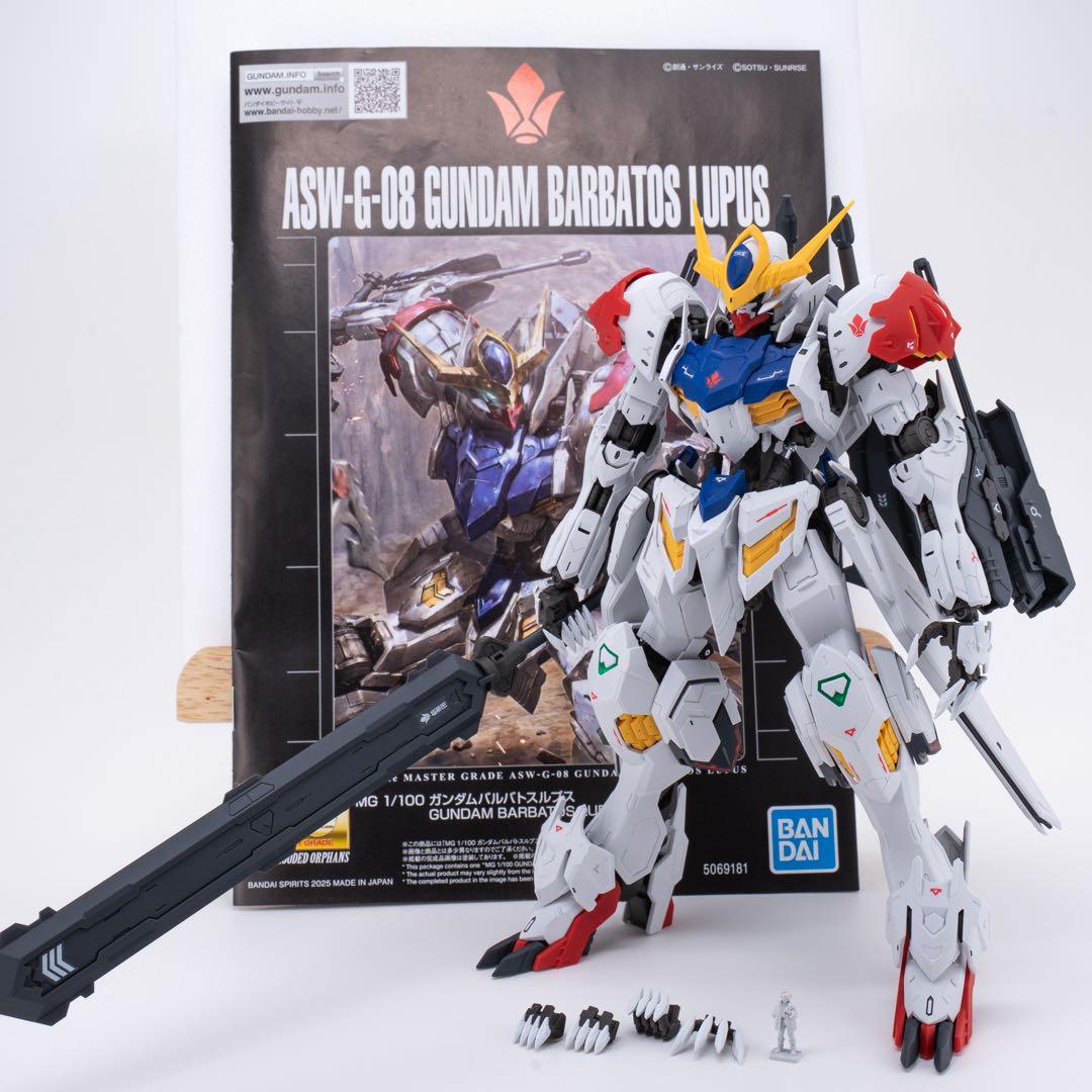 ガンプラ mg ガンダムバルバトスルプス 完成品