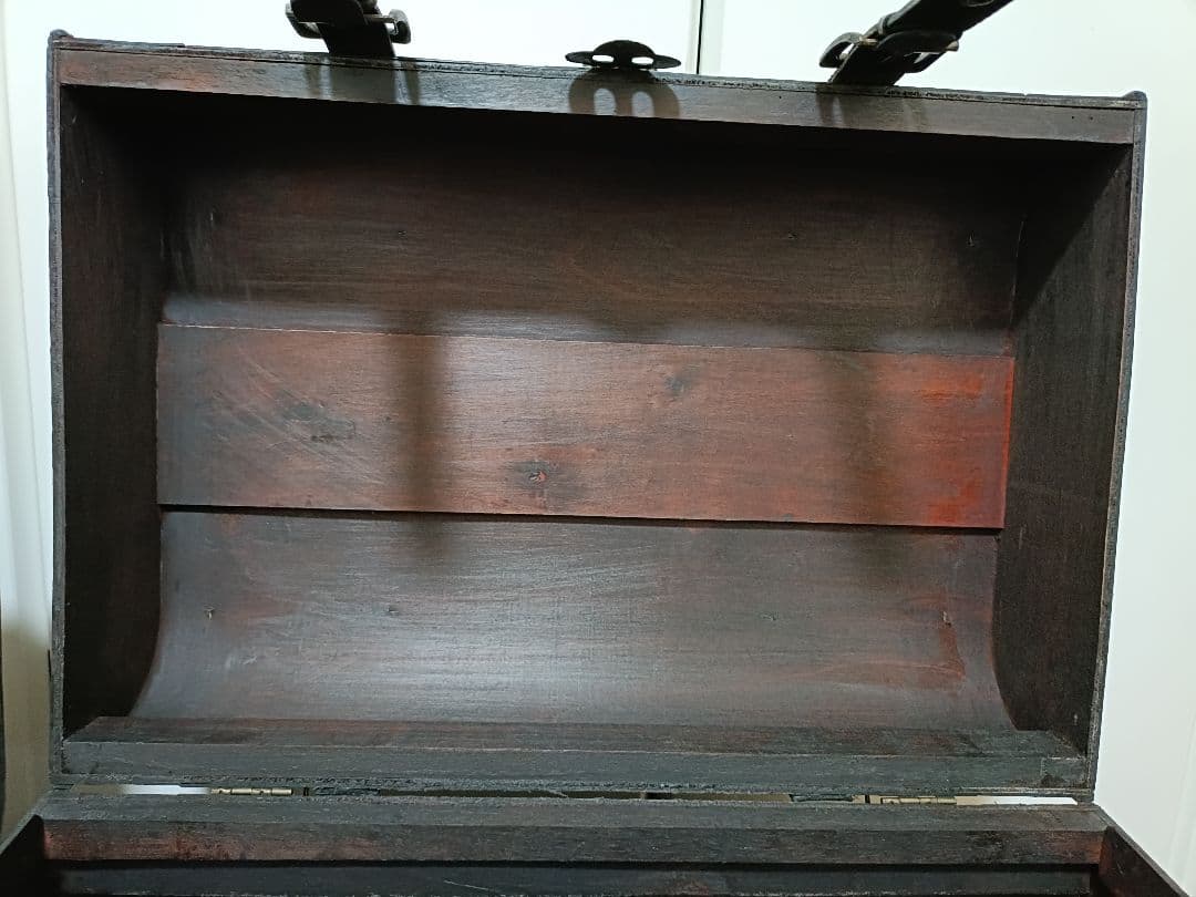 アンティーク 木製木箱 2個セット 大小