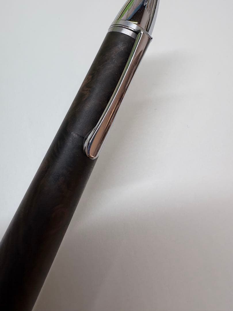 工房楔 トレチェーレ 黒檀 瘤杢 回転式 ボールペン シャープペンシル イベント