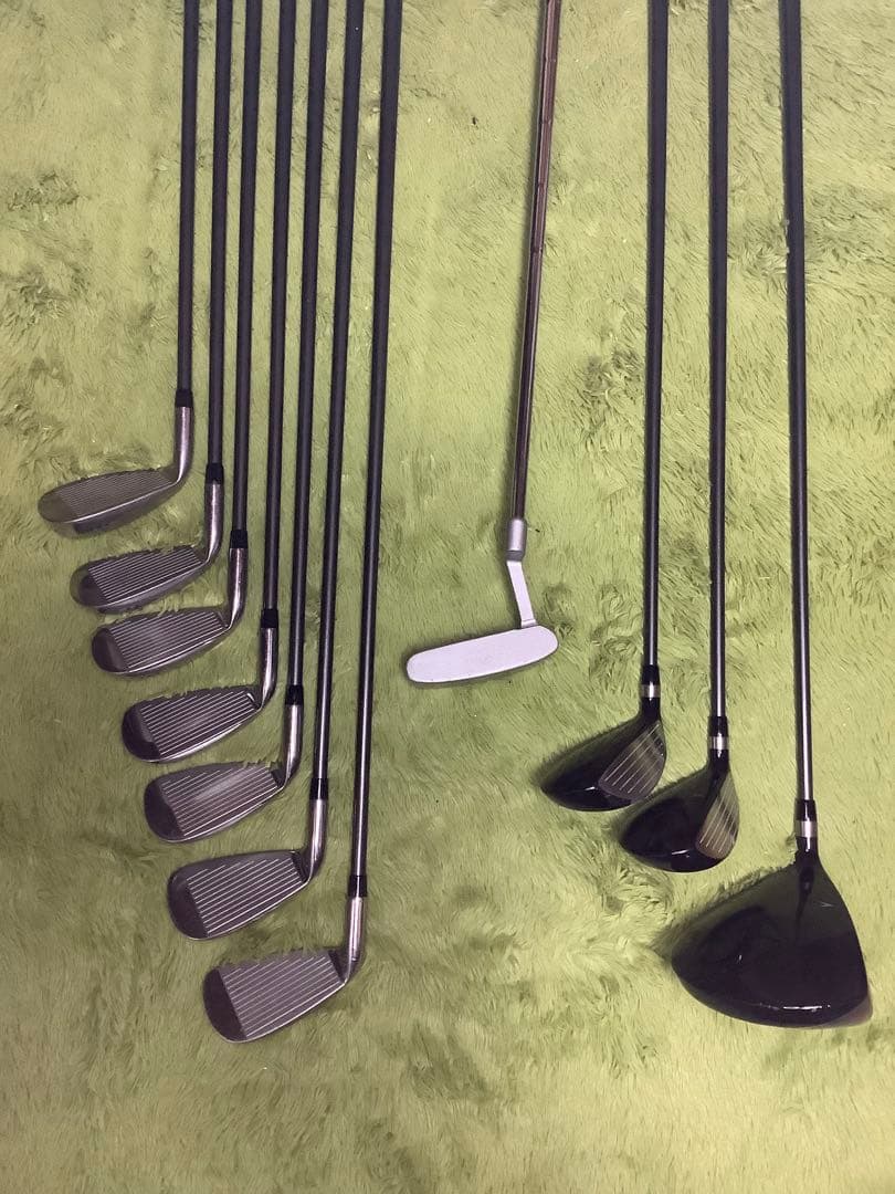 メンズ　ゴルフクラブセット　FITWAY 11本セット　キャディバッグ付