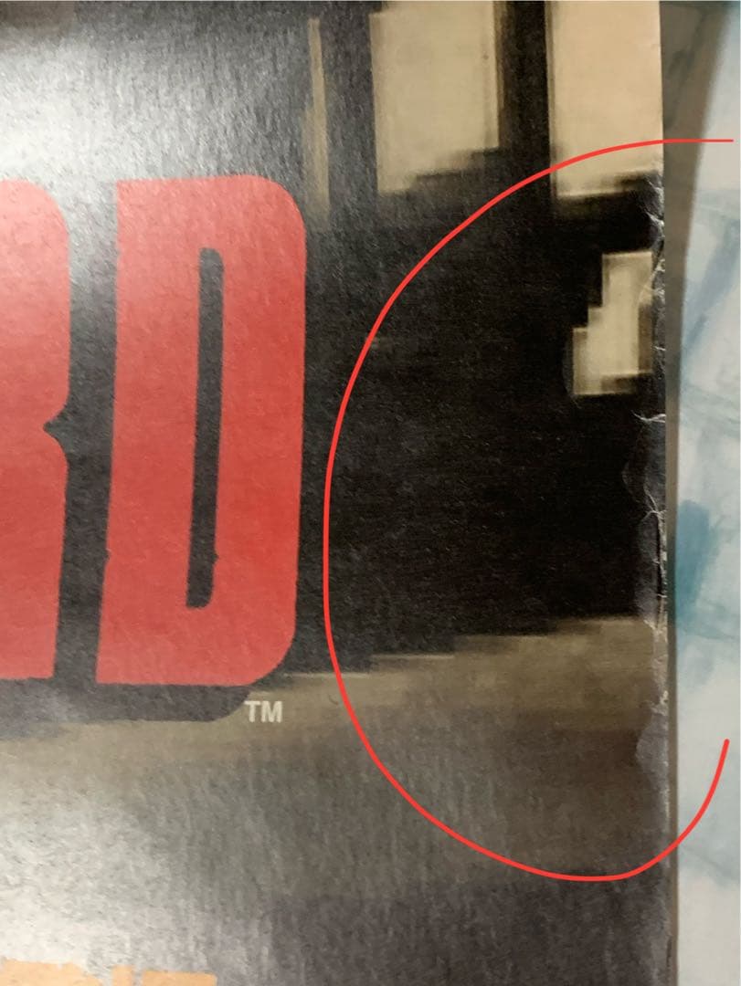 【B2・フチ痛みあり】 バイオハザード セガサターン版 販促 非売品 ポスター