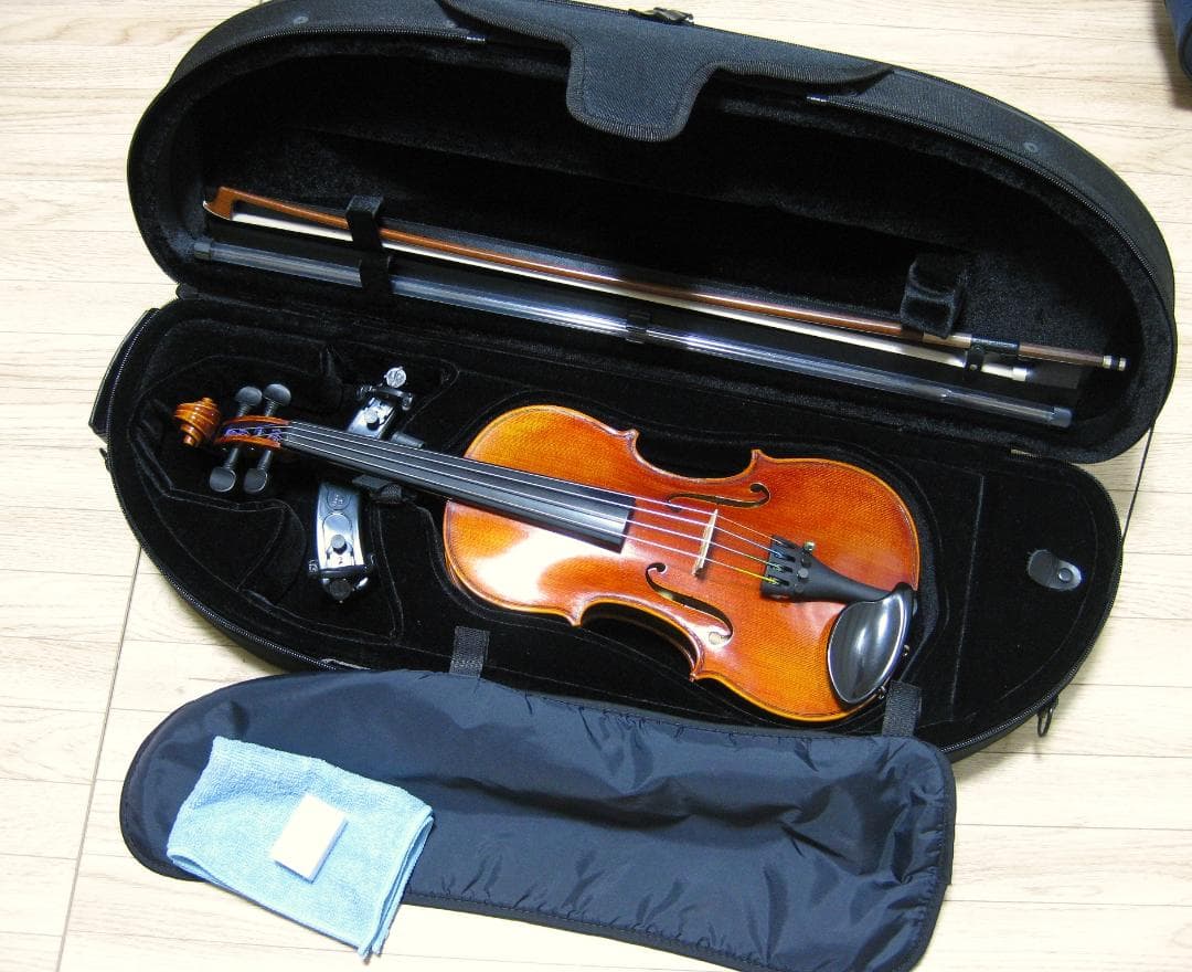 【美麗本格モダン1/2】 スズキバイオリン No.580 1981年製 セット