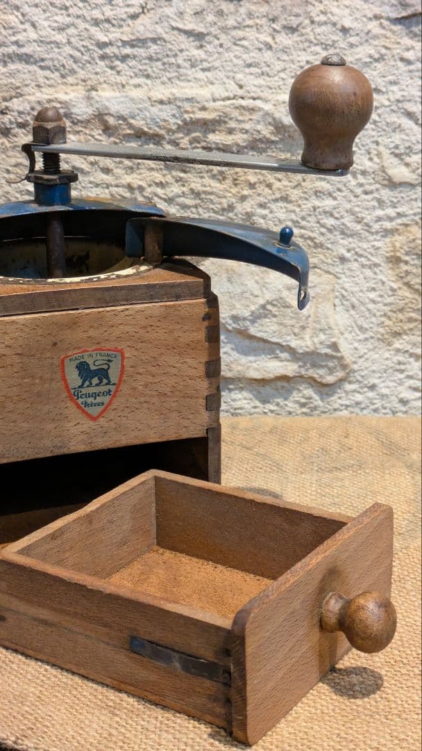 実働品 フランスアンティーク　 Peugeot プジョー コーヒーミル