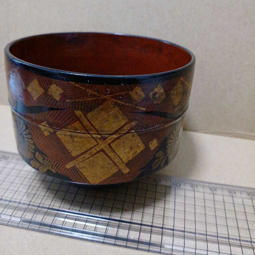 江戸時代の秀衝塗　椀