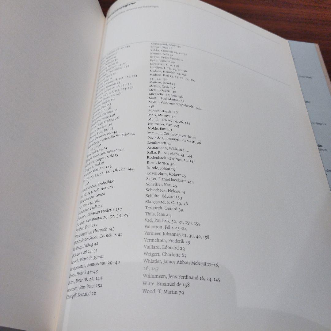 HAMMERSHØI HATJECANTZ 2008年 173P HCドイツ語