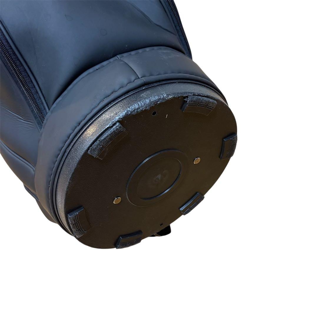 【3回使用】PUMA プーマ キャディバッグ　ゴルフバック　黒 ブラック