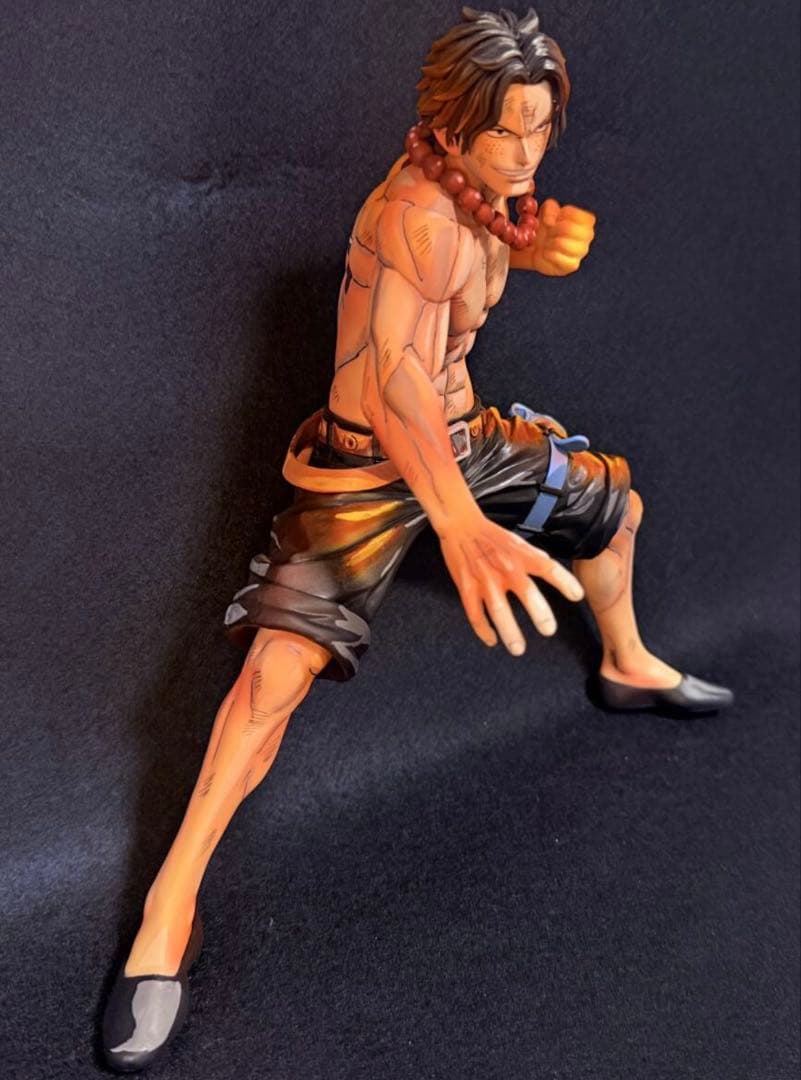 ワンピース　グランディスタ　エース　リペイント　ログボックス　ワーコレ