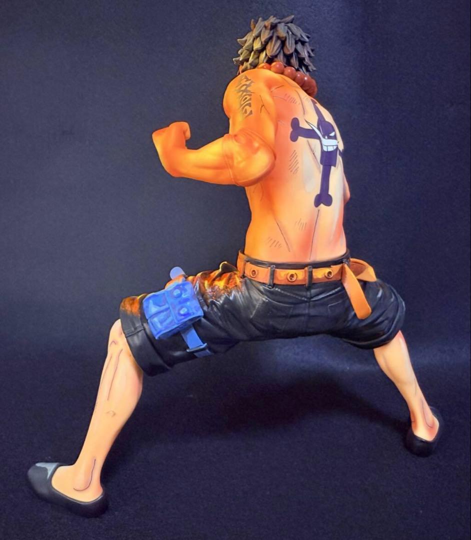 ワンピース　グランディスタ　エース　リペイント　ログボックス　ワーコレ